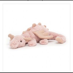 Jellycat Rose Dragon little NWT